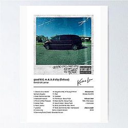 Kendrick Lamar - good kid, m.A.A.d city (Deluxe) Album Art