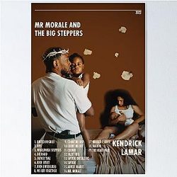 Mr. Morale & the Big Steppers - Kendrick Lamar Album Poster - Wall Art