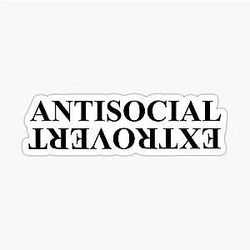 Kendrick Lamar Anti Social Sticker