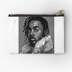 Kendrick Lamar Cartoon Zipper Pouch