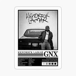 KENDRICK LAMAR Art Sticker
