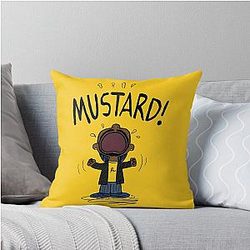 Super Bowl Half Time Show Kendrick Lamar and Mustard Throw Pillow