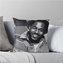 Kendrick Lamar Throw Pillow
