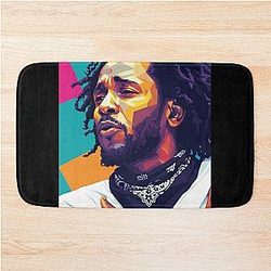 Kendrick Lamar Pop Art Bath Mat