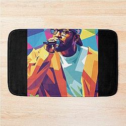 Kendrick Lamar Pop Art Bath Mat