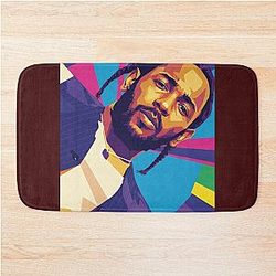 Kendrick Lamar Pop Art Bath Mat