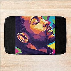 Kendrick Lamar Pop Art Bath Mat