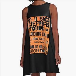 Kendrick Lamar Big Steppers tour 2022 A-Line Dress