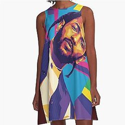Kendrick Lamar Pop Art A-Line Dress