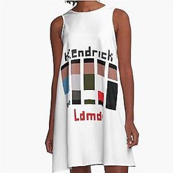 Kendrick Lamar 8-bit A-Line Dress