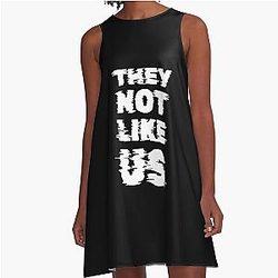 They Like Us Kendrick Lamar Euphoria A-Line Dress