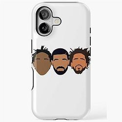 Drake J Cole Kendrick Lamar iPhone Tough Case