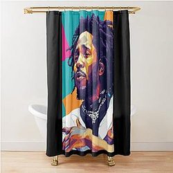 Kendrick Lamar Pop Art Shower Curtain