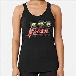 Kerbal Space Program Art Racerback Tank Top