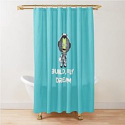 Kerbal Space Program Shower Curtain