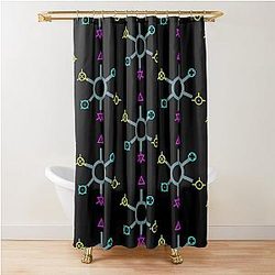 Kerbal Space Program Maneuver Node Shower Curtain