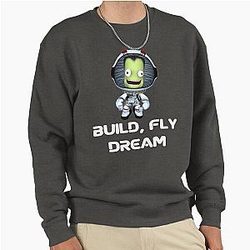 Build Fly Crash Kerbal Space Program Pullover Sweatshirt