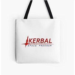 Kerbal Space Program All Print Tote Bag