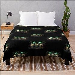 Kerbal Space Program Art Throw Blanket