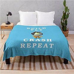 Kerbal Space Program Throw Blanket