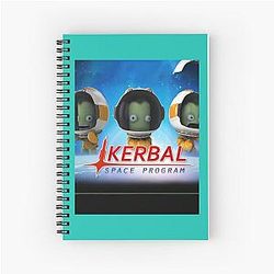 Kerbal Space Program Spiral Notebook