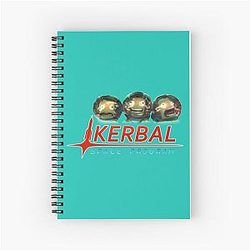 Kerbal Space Program Spiral Notebook