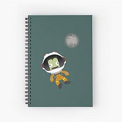 Kerbal Space Program Spiral Notebook