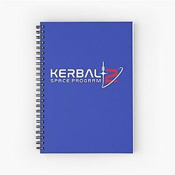 Kerbal Space Program Spiral Notebook