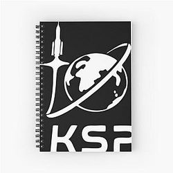 Kerbal Space Program Spiral Notebook