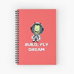 Kerbal Space Program Spiral Notebook