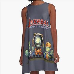 Kerbal Space Program Team A-Line Dress