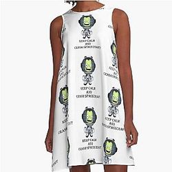 Kerbal Space Program A-Line Dress