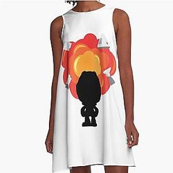 Kerbal Space Program Explosion A Line Dress