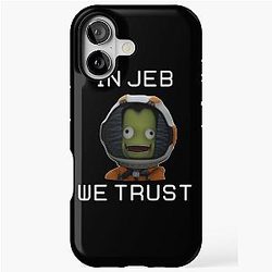 In Jeb We Trust - Kerbal Space Program iPhone Case