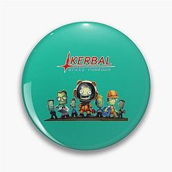 Kerbal Space Program KSP Team Pin