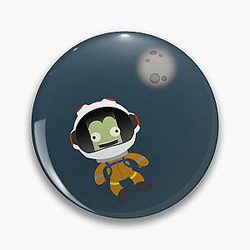 Mn or Bust Kerbal Space Program Pin