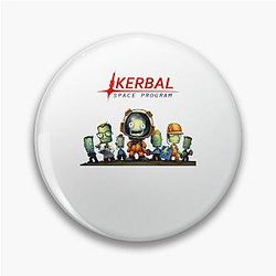 Kerbal Space Program Team Pin