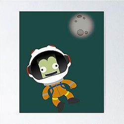 Mn or Bust Kerbal Space Program Poster