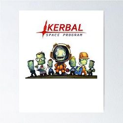 Kerbal Space Program Team Poster