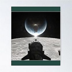 Kerbal Space Program Earthrise Poster