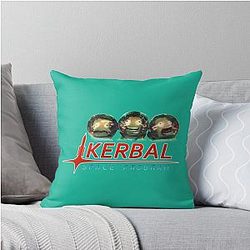 Kerbal Space Program Throw Pillow