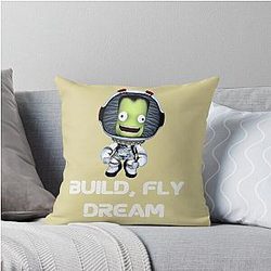 Kerbal Space Program Throw Pillow