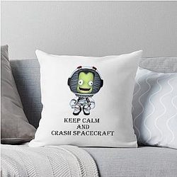 Kerbal Space Program Throw Pillow