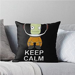 Kerbal Space Program Essential Throw Pillow
