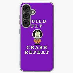 Build Fly Crash Repeat Kerbal space program Kerbals Samsung Galaxy Soft Case