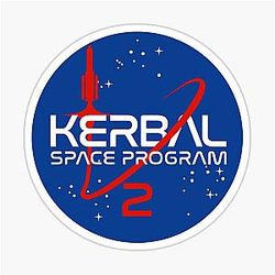 Kerbal Space Program 2 Logo Sticker
