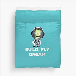 Build fly space program Duvet Cover
