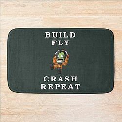 Build Fly Crash Kerbal Space Program Bath Mat