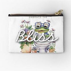 Keroppi Sticker, Flower Stickers Zipper Pouch
