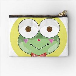 Jelly style Keroppi Zipper Pouch